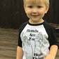 Hands High Fiving Toddler Shirt-