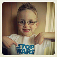 STOP WARS Toddler Shirt-